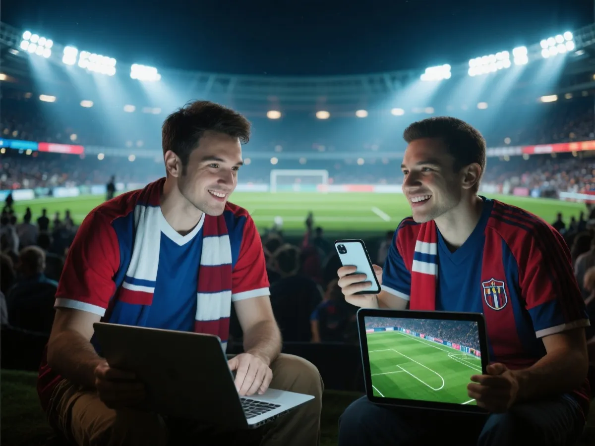 多设备观看世界杯直播示意图